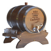 Barril de Amburana 5 Litros com 6 Copos Shot